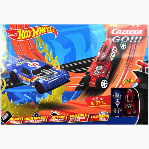 Carrera hot wheels rennbahn - go,